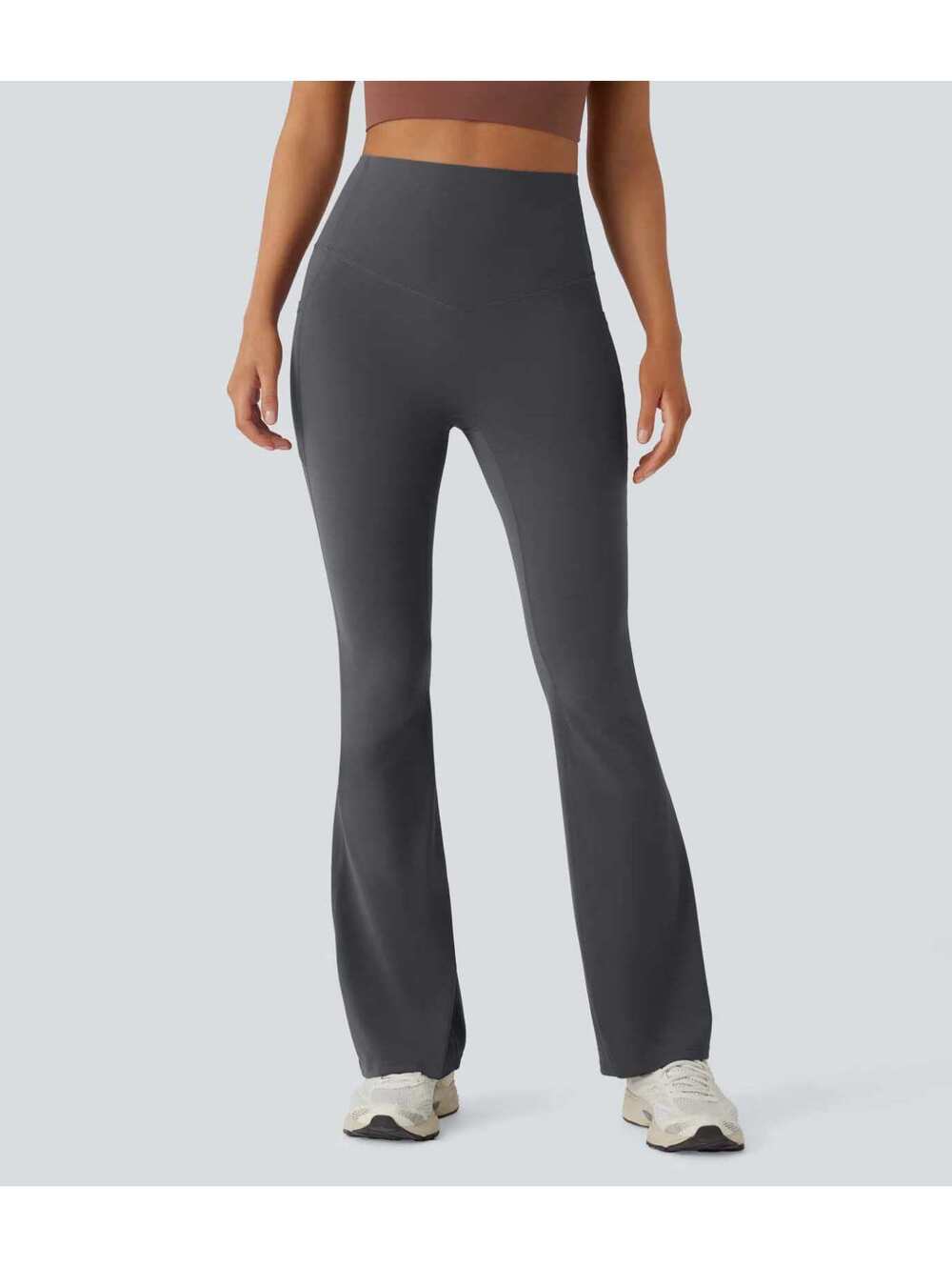HALARA High Waisted Tummy Control Shaping Yoga Bootcut S Reg